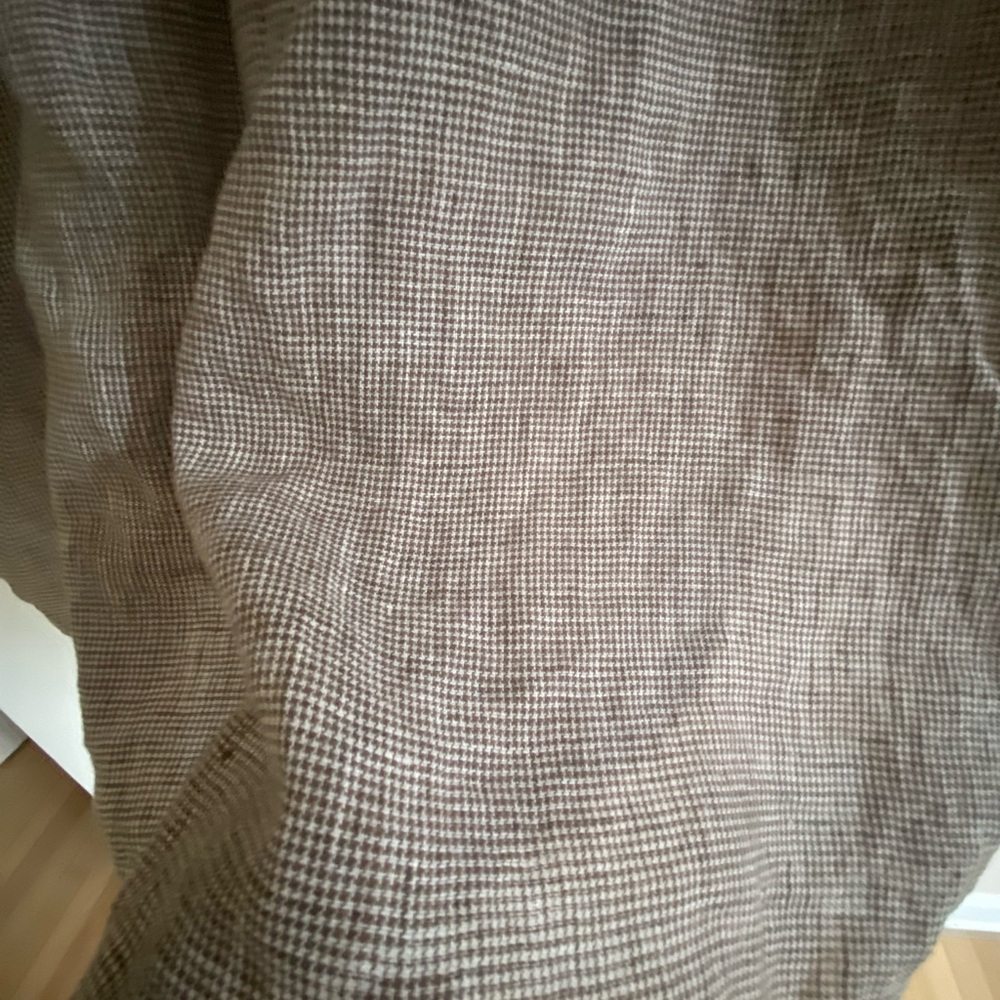 CP Shades Long Sleeve Tunic Gingham Shirt Dress - Picture 3 of 4